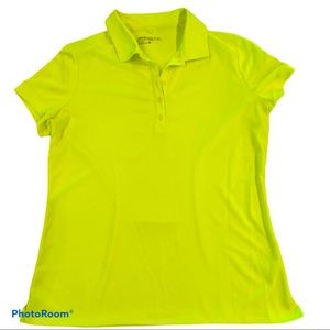 Nike Victory Highlighter Neon Golf Polo sh…